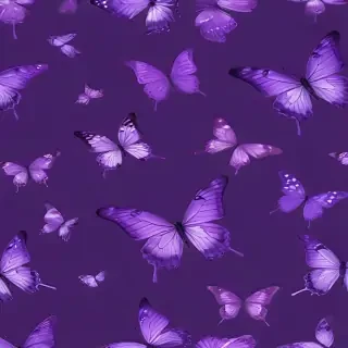 purple butterflies wallpaper