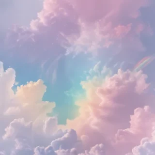 pastel rainbow png
