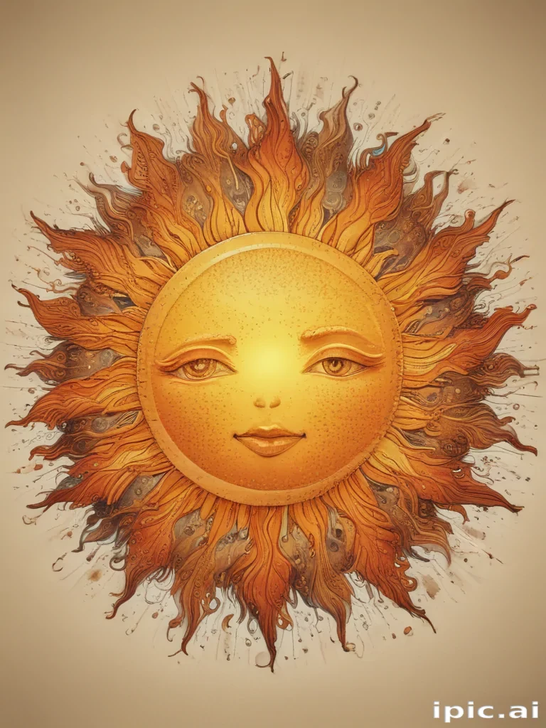 sun doodle