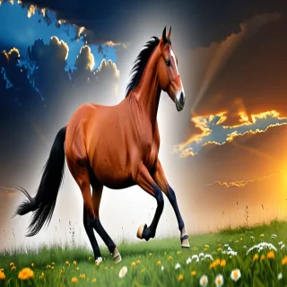 horse background
