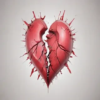 broken heart transparent