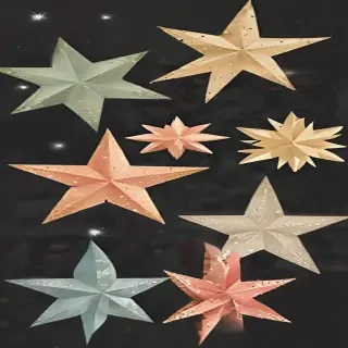christmas stars clip art