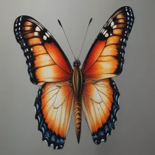 butterfly drawing png