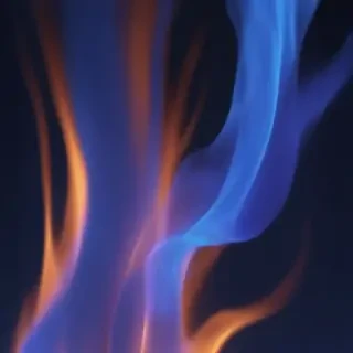 blue flame background