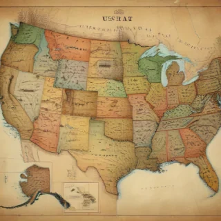 map of the us states