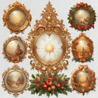 transparent christmas clipart