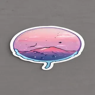transparent aesthetic stickers