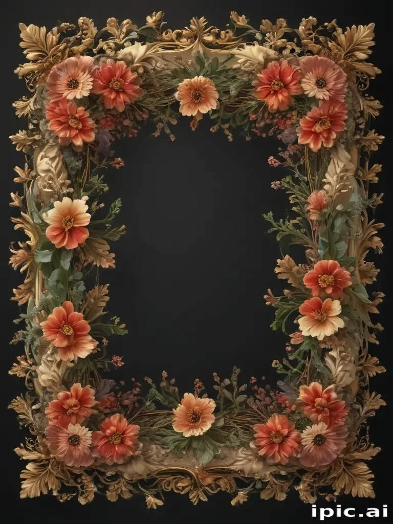floral frame