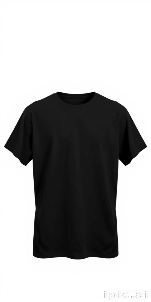 black t shirt mockup free