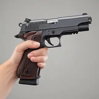 hand with gun png