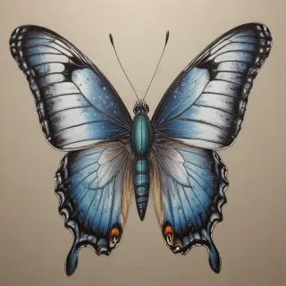 butterfly drawing picture