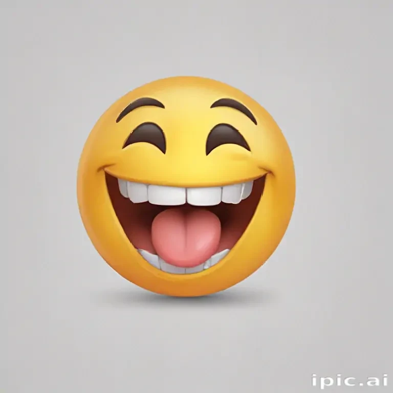 laugh emoji transparent background