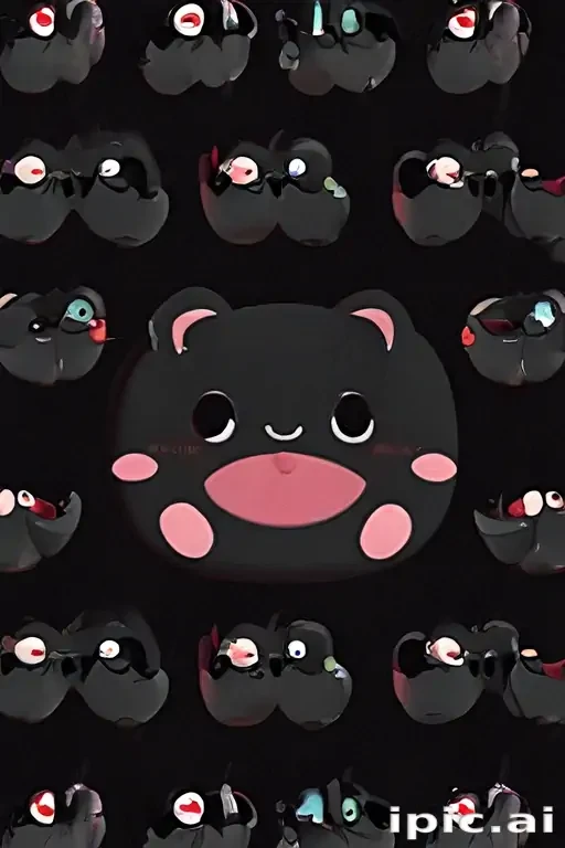 cute black iphone wallpaper