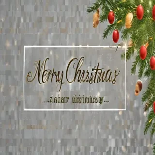 merry christmas transparent