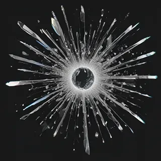 glass shattering png