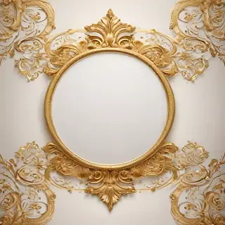 elegant white and gold background