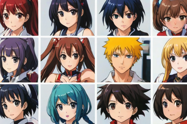 photos of anime characters
