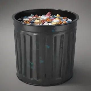 png trash can