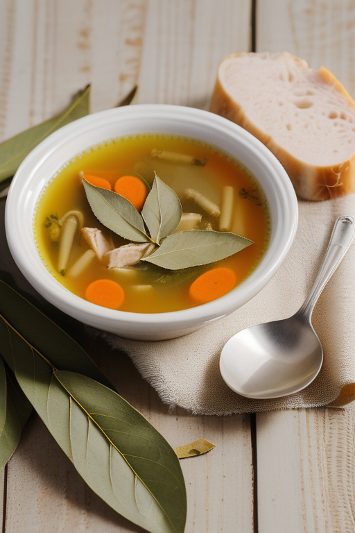 bay leaf in chicken soup