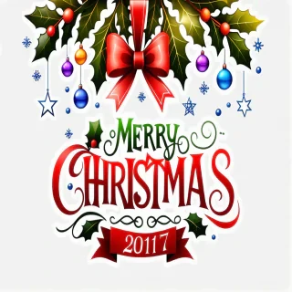 transparent background merry christmas clipart