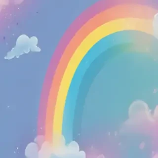 rainbow transparent background