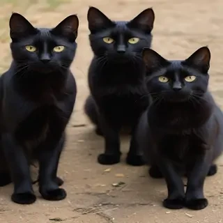 black cats
