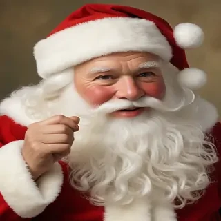 images of vintage santa
