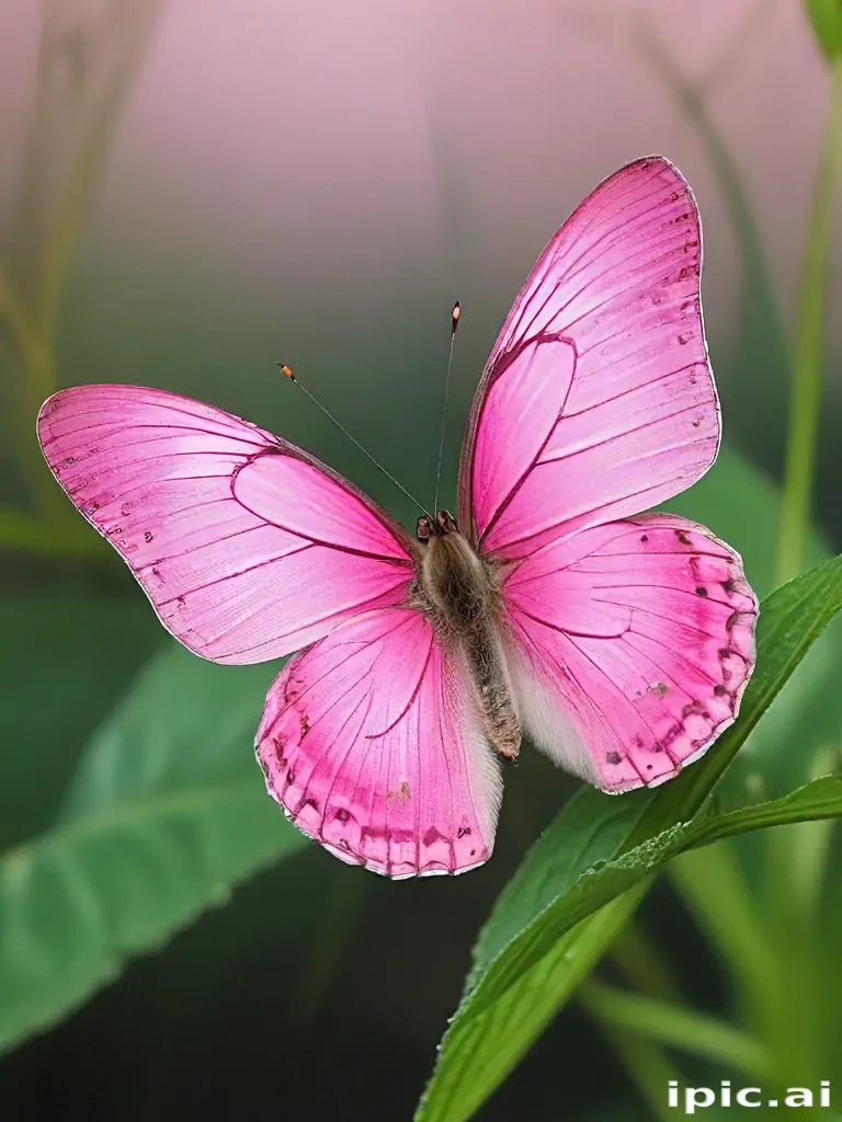 pink butterfly images