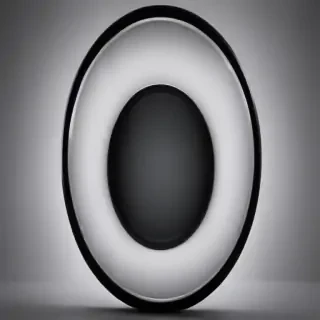 black circle transparent