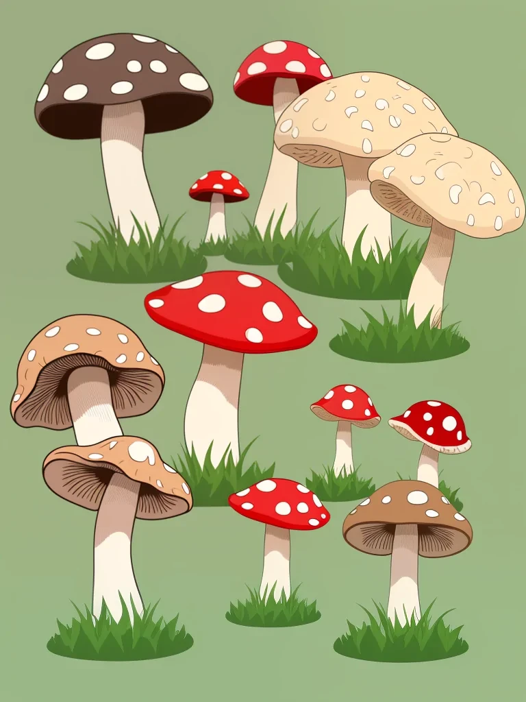 mushroom clipart