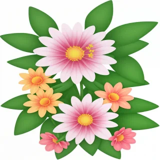 cute flower png