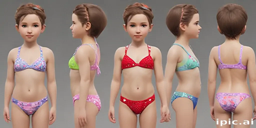 child bikini ai