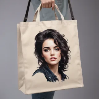 canvas bag mockup