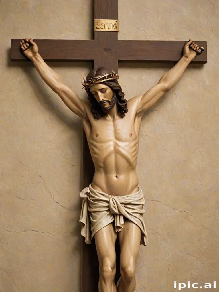 picture of jesus on the cross