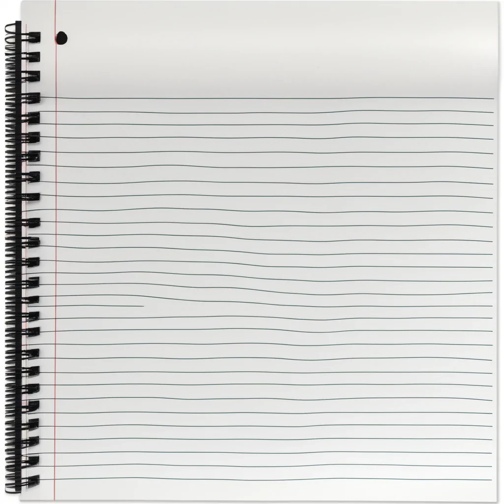 image notebook paper