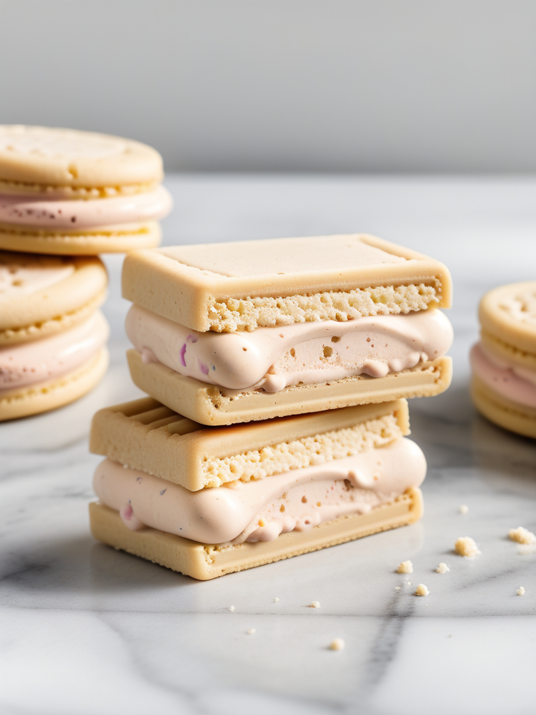 sugar cookie ice cream sandwich
