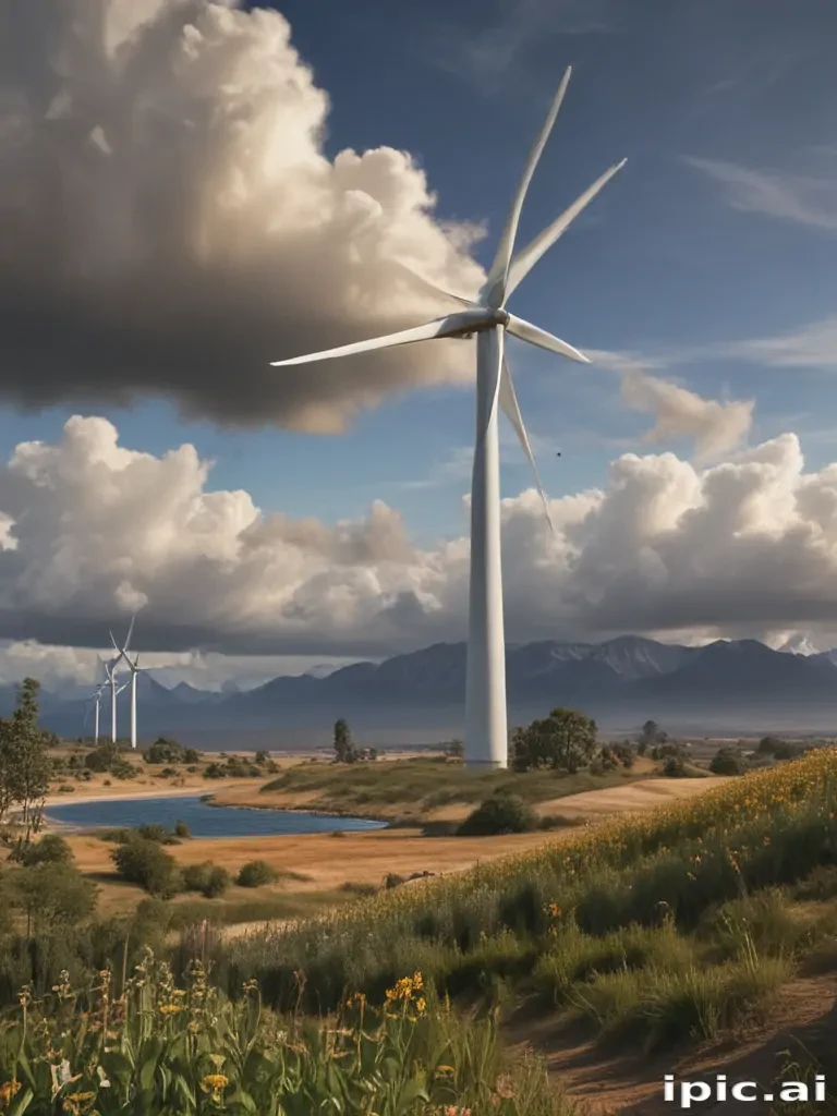 wind turbine png