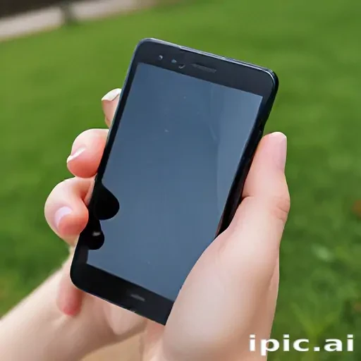 holding a phone
