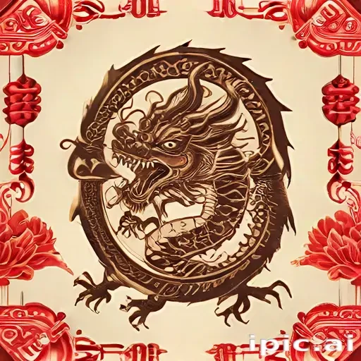 chinese dragon background