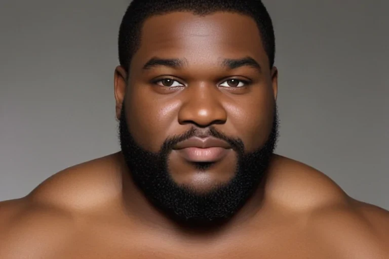 fat man black
