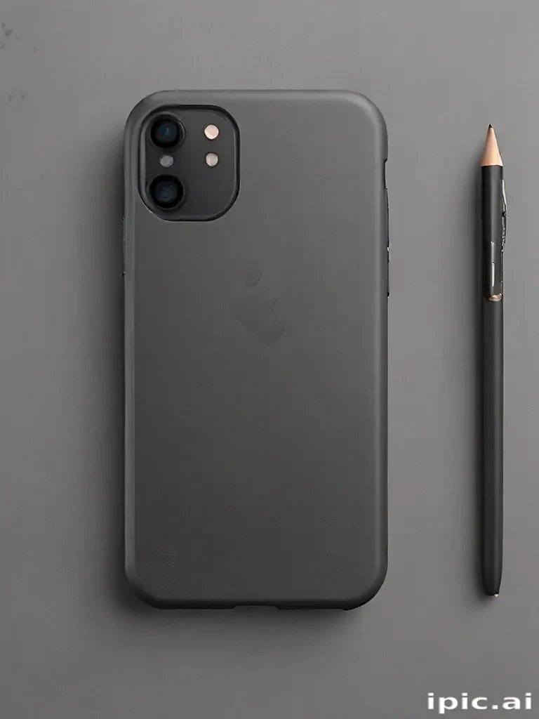 mockup case iphone