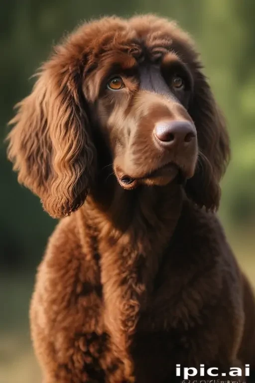 irish water spaniel
