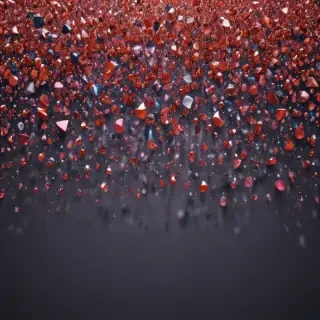 transparent background glitter