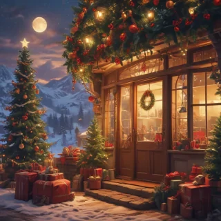 christmas iphone wallpaper aesthetic