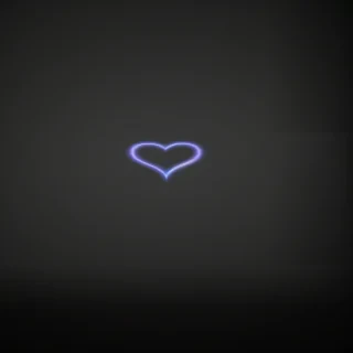aesthetic black heart wallpaper