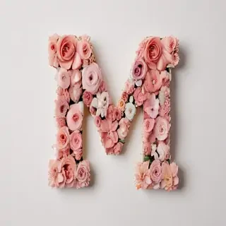 floral letters