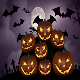 halloween bats images