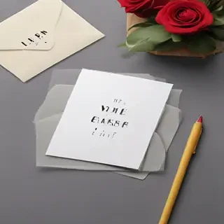 greeting card mockup