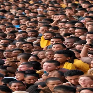 crowded png