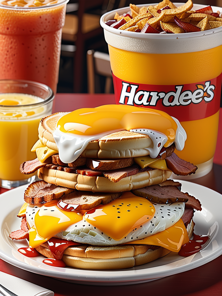 what time does hardee's breakfast end